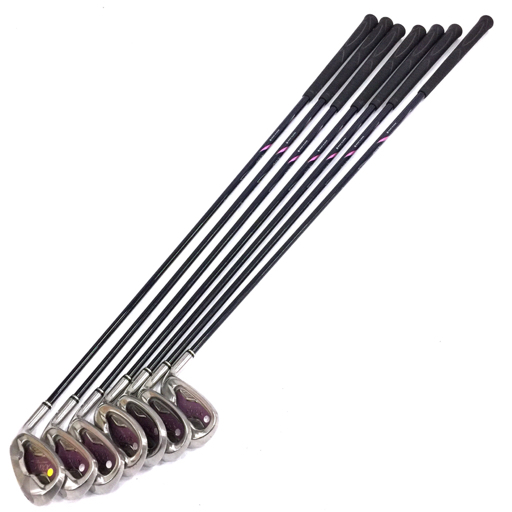 ゼクシオ POWER DUMBBELL Wt. アイアン 6 : 7 : 8 : 9 : P : S : A フレックスL MP600 レディース 右利き用